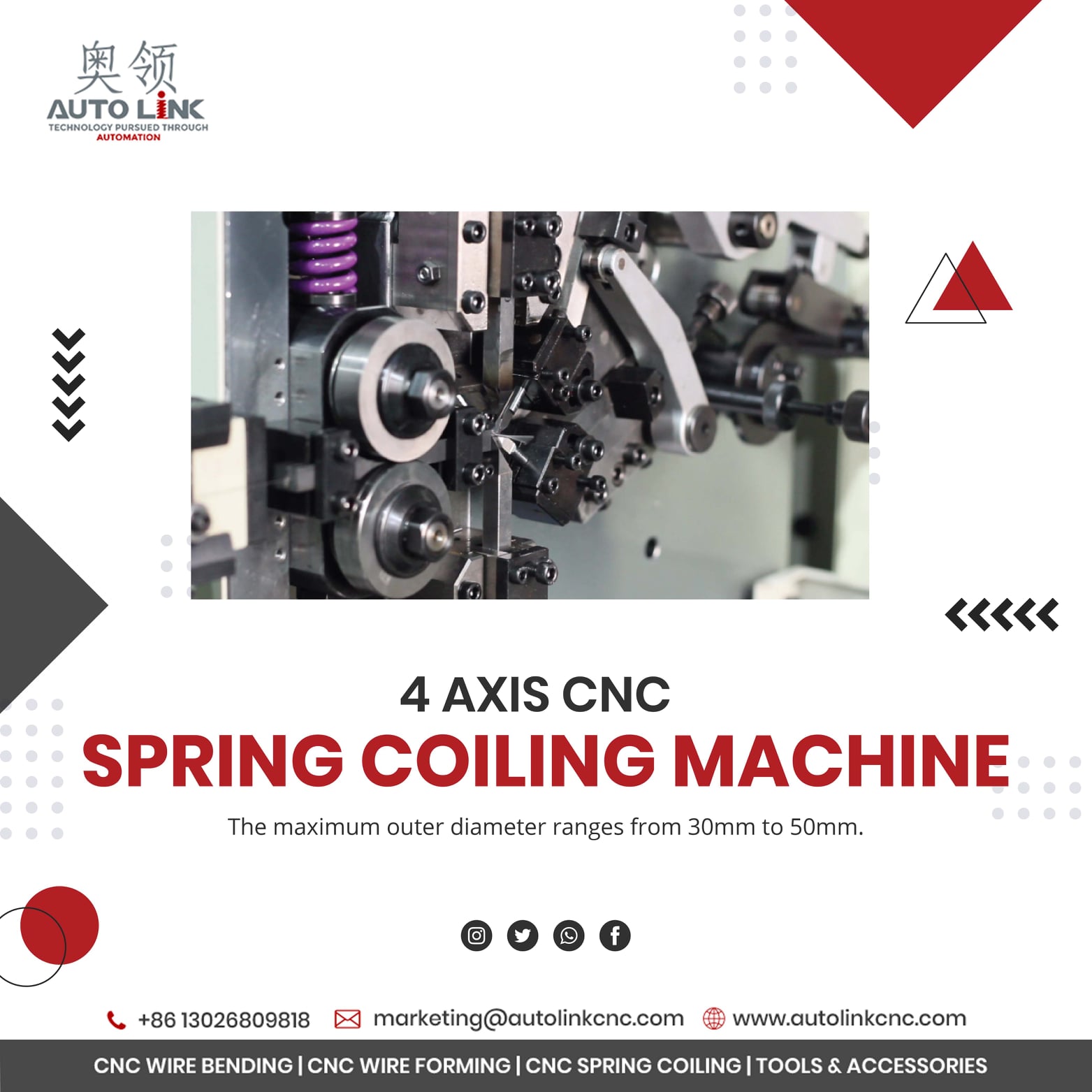 4axiscncspringcoilingmachine